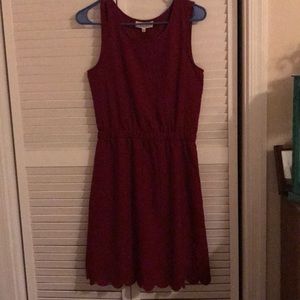 Maroon dress